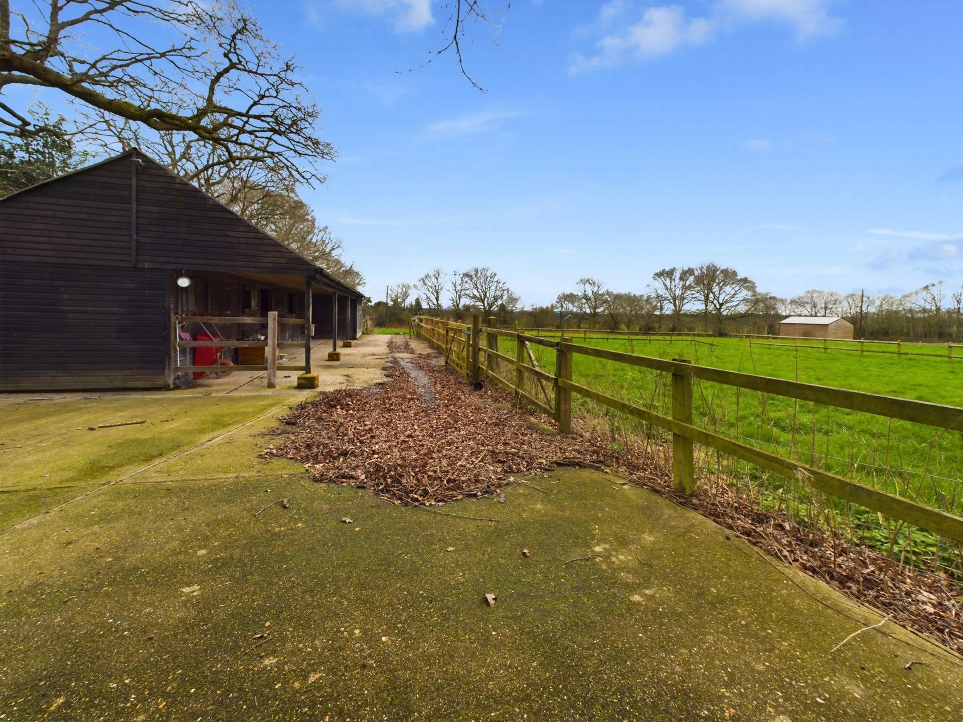 Stables and land