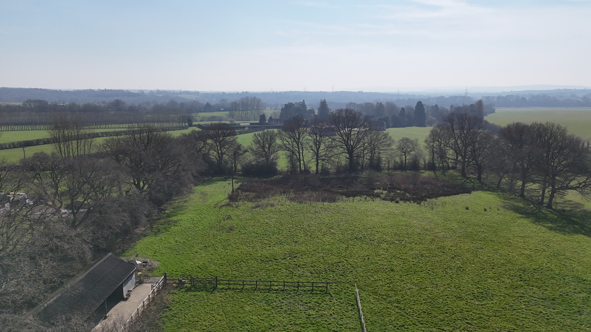 View of land and surrounding