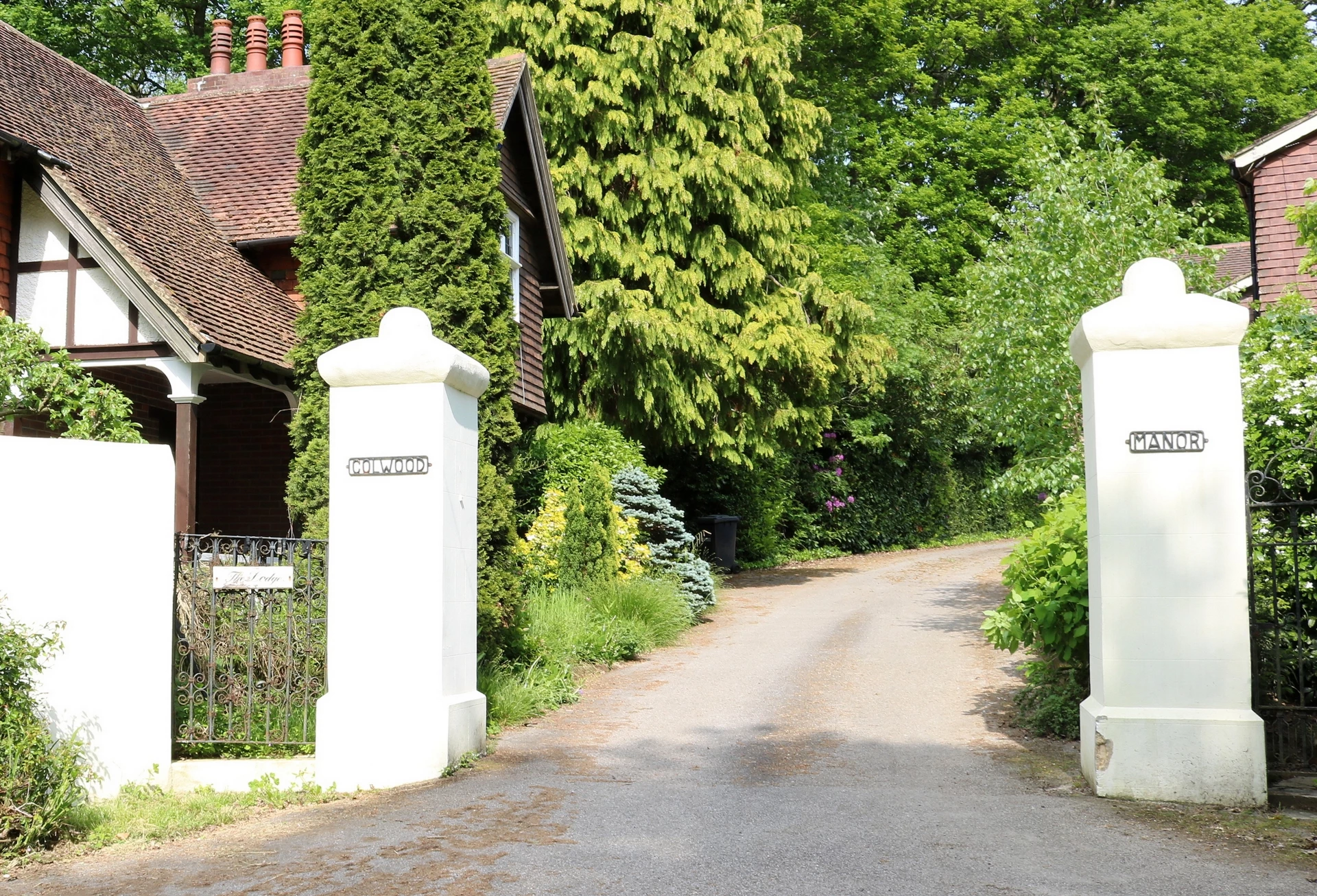 Drive entrance