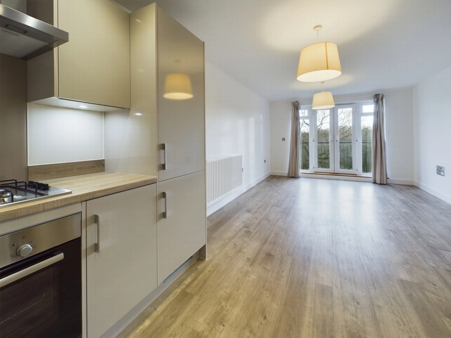 Living Rm & Kitchen
