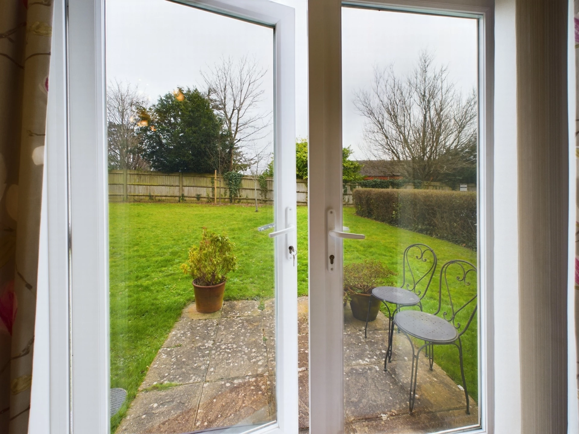 Doors from Living Rm