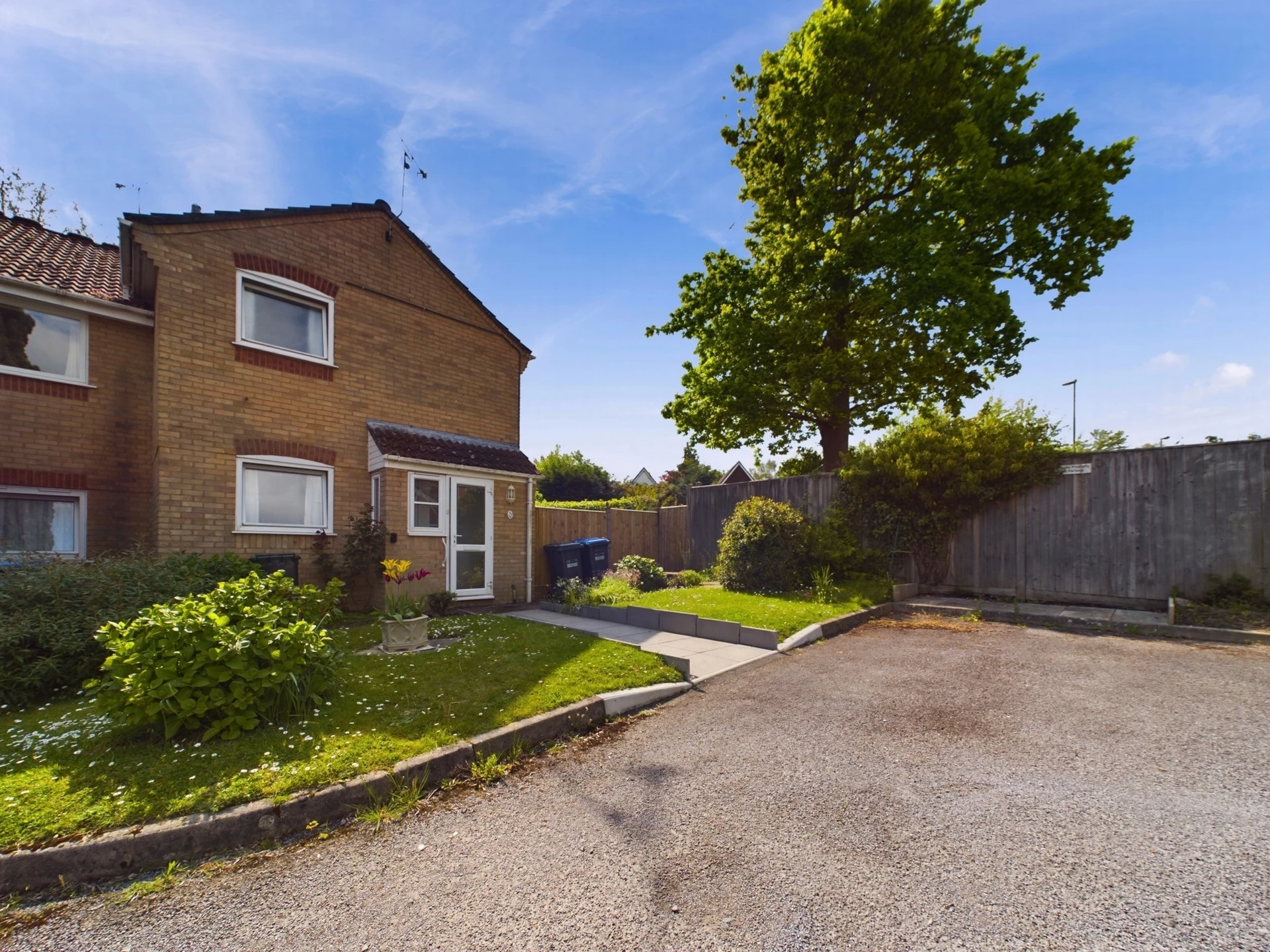 Front & Parking Space