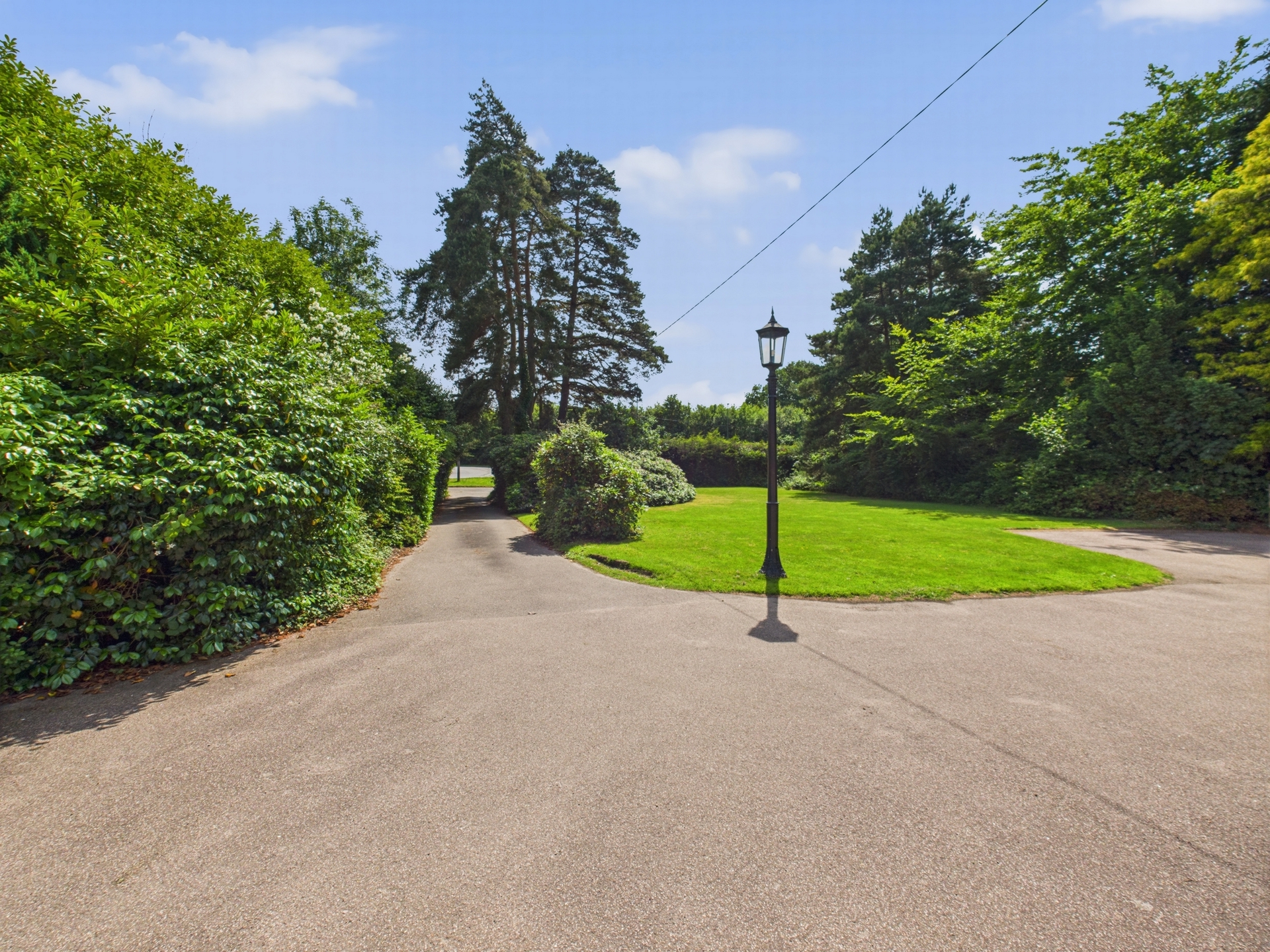 Front driveway