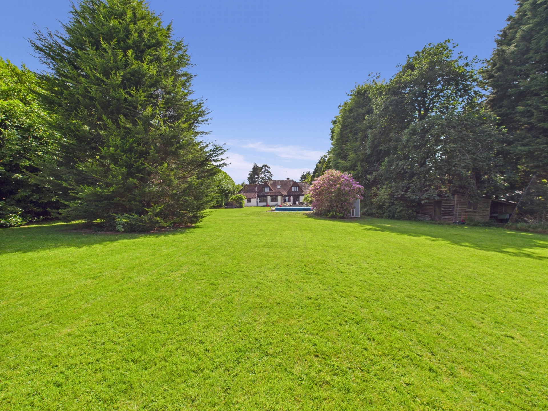 Rear garden
