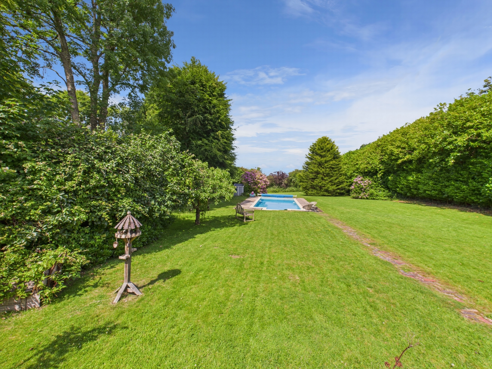 Rear garden