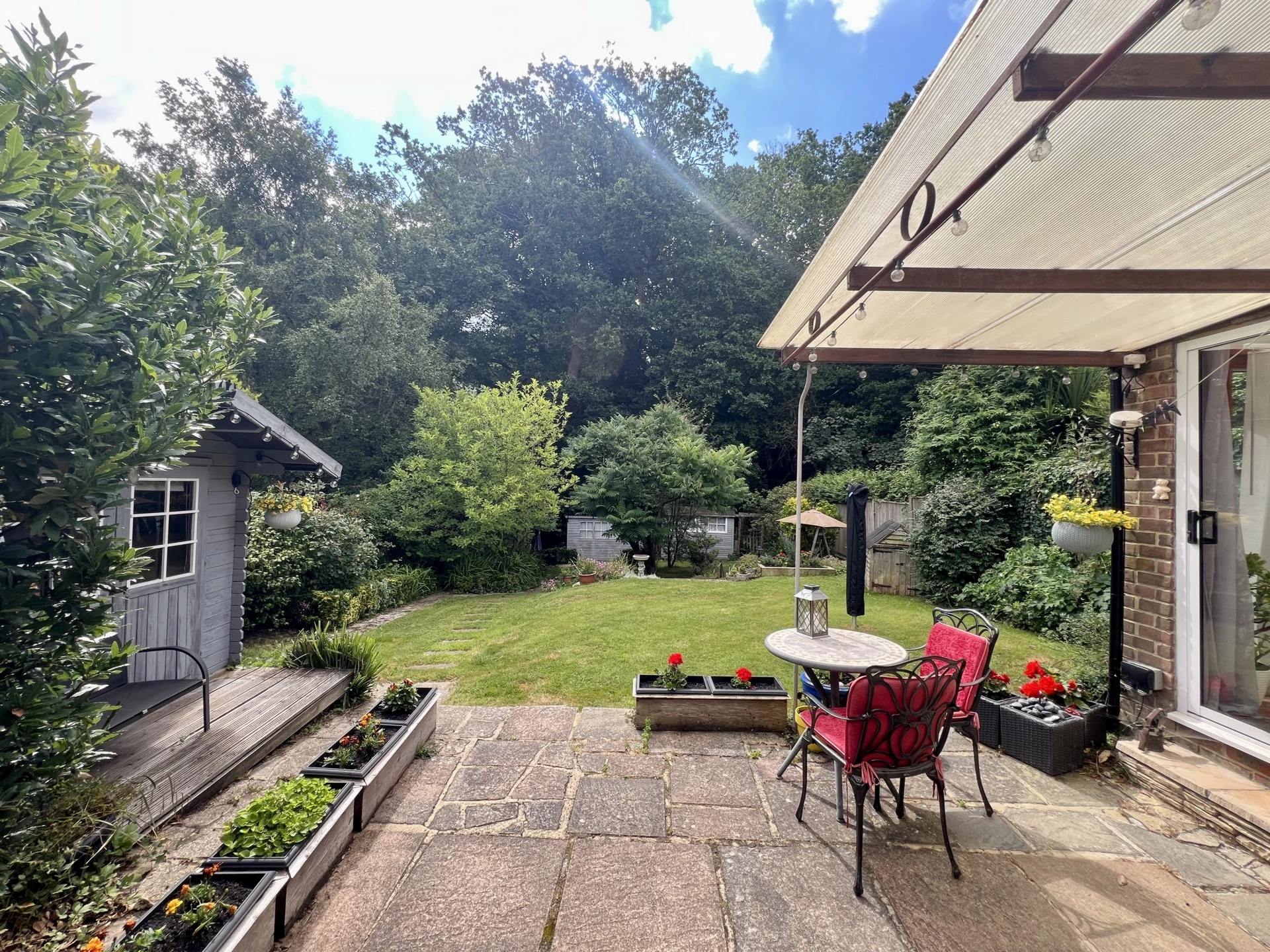 rear garden