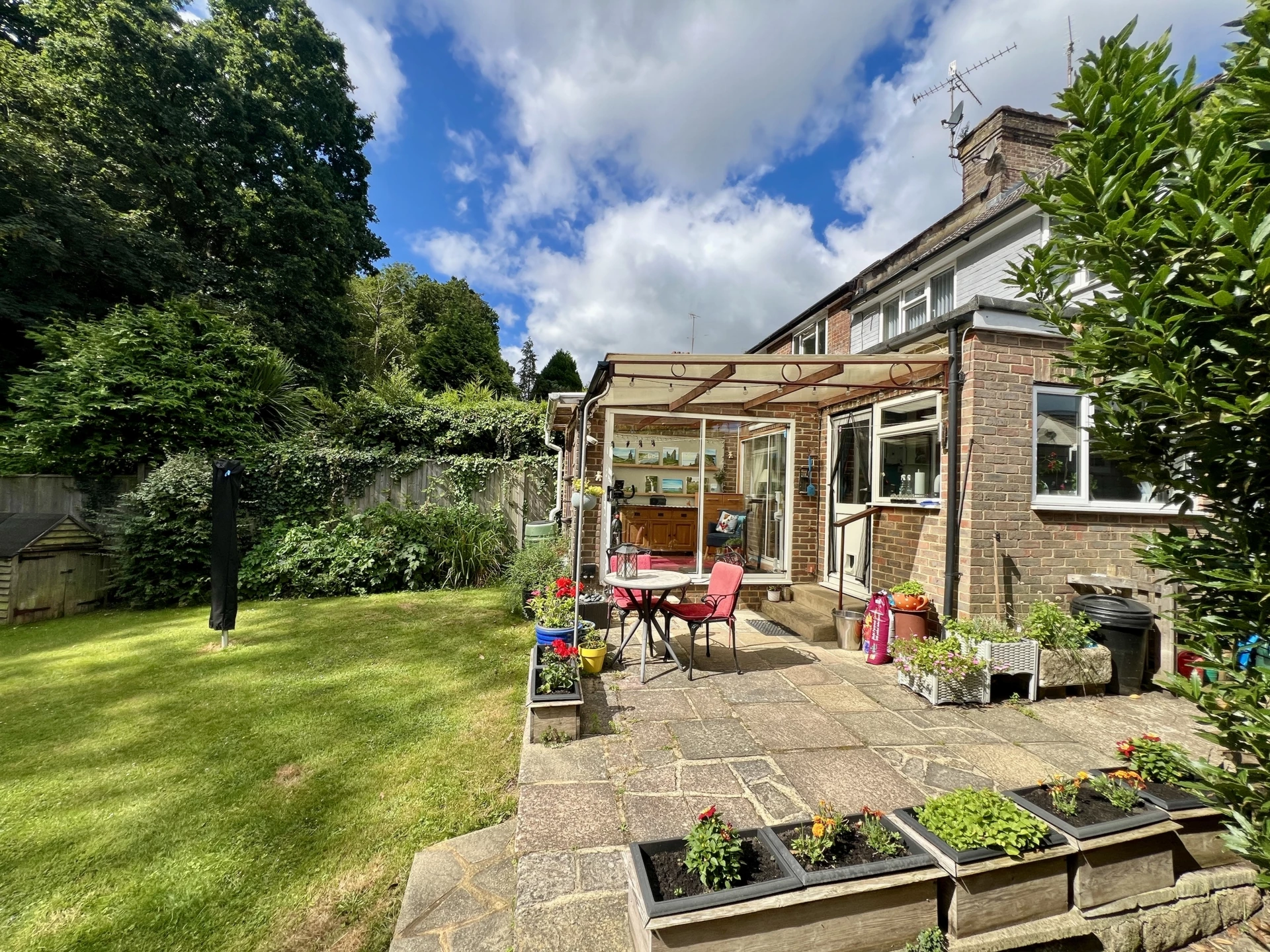 rear garden