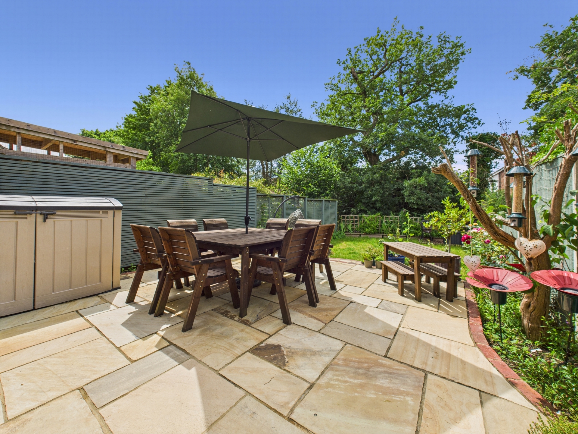 Back garden