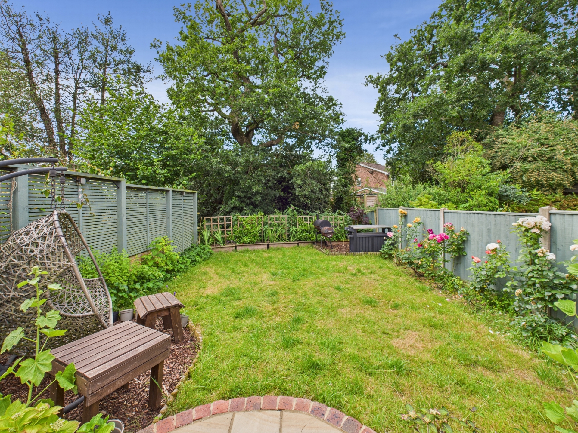 Rear garden