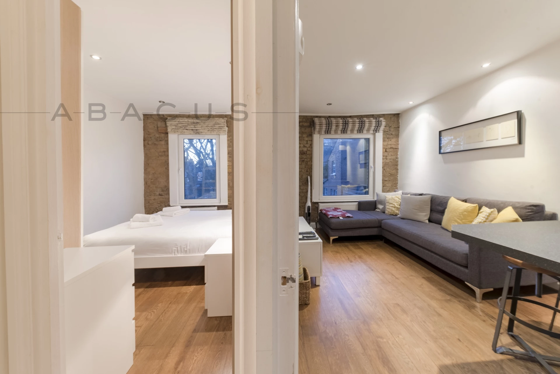 Reception and Bedroom