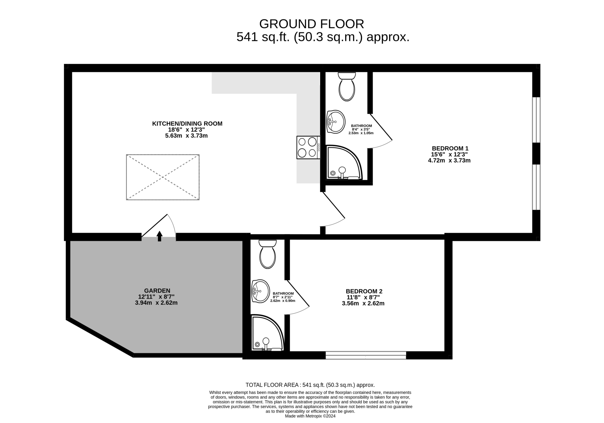 Property To Rent Monks Road, Enfield, EN2 2 Bedroom House through Abacus Estates