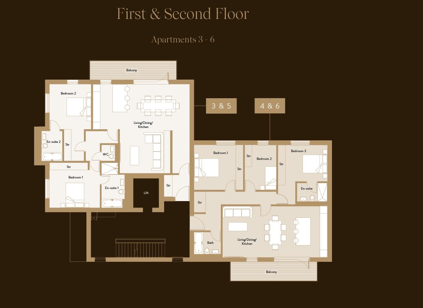 First & Second Floor