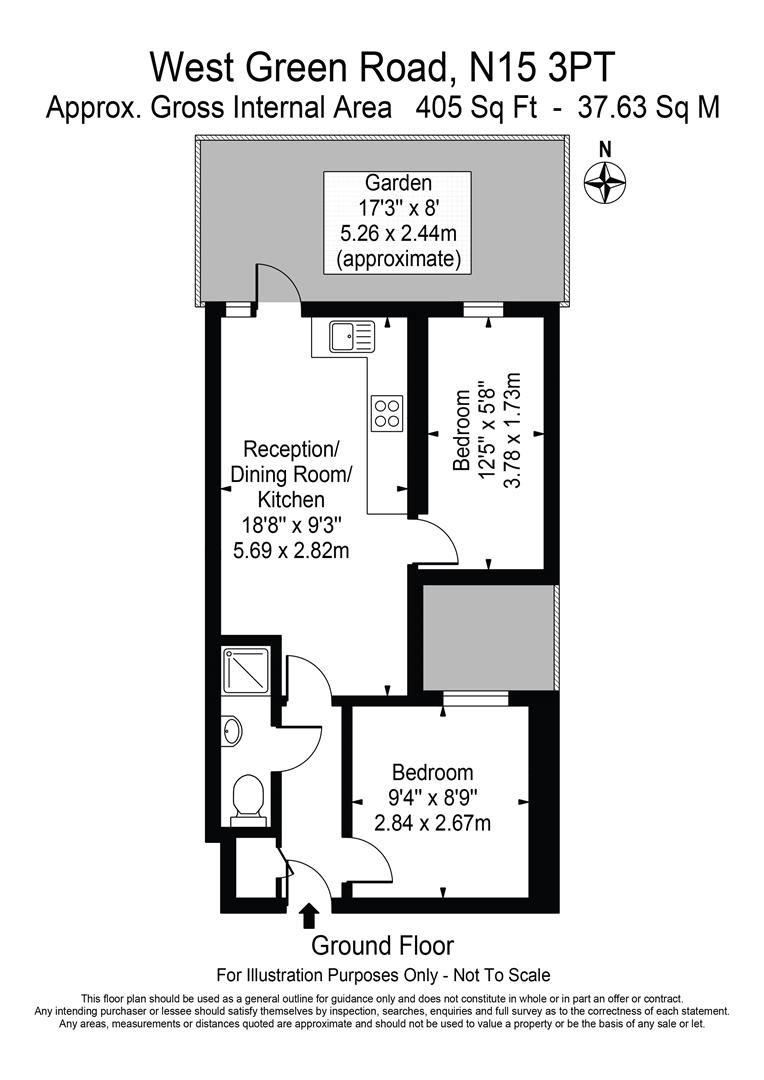 Flat A 442 West Green Road Haringey, London, N15 3