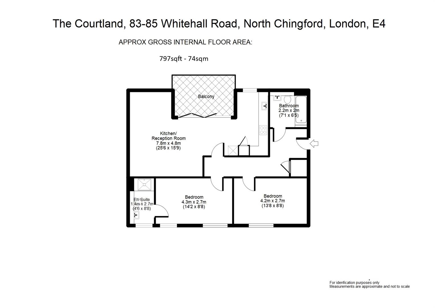 Flat 8, The Courtland
