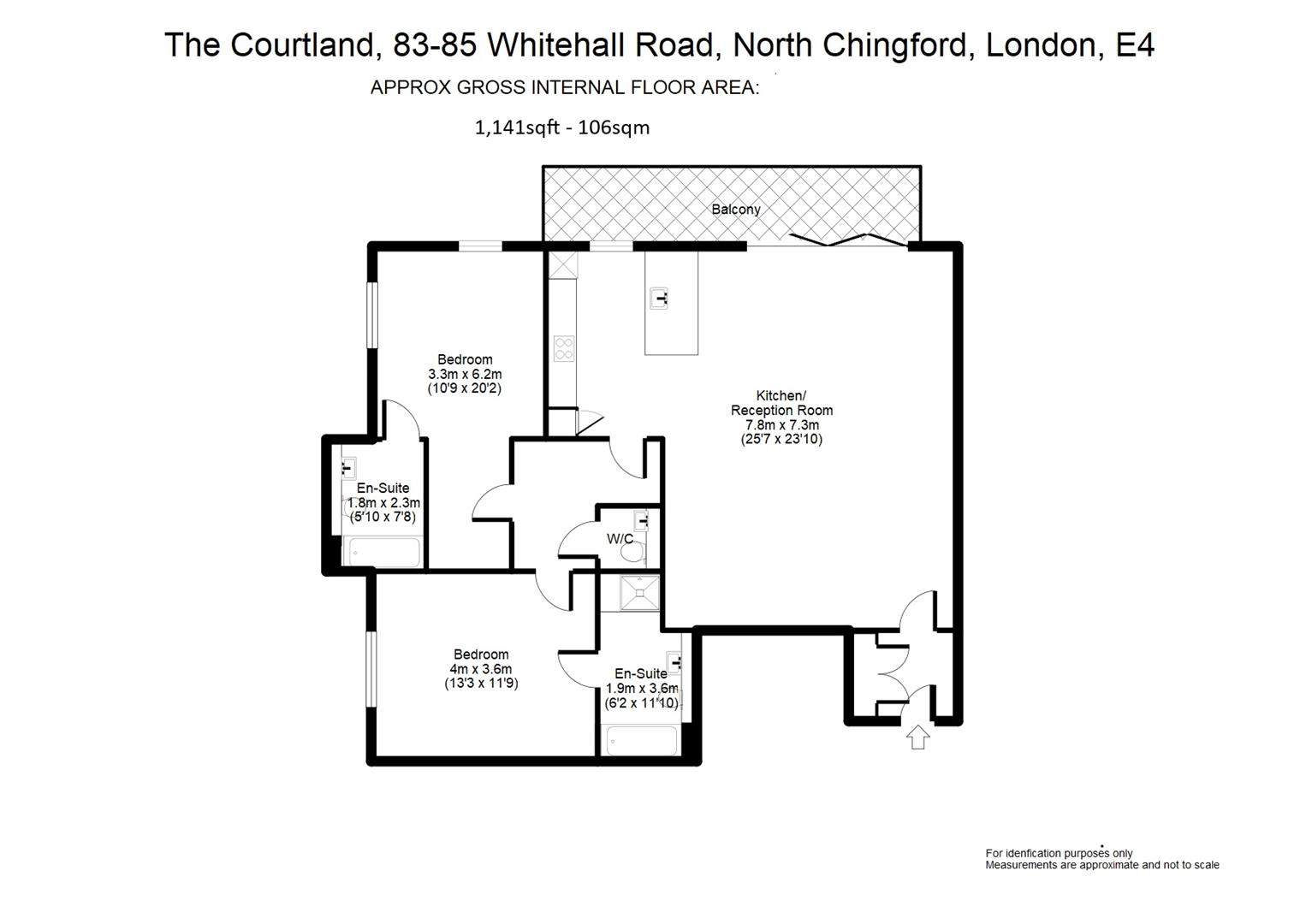 Flat 3 The Courtland