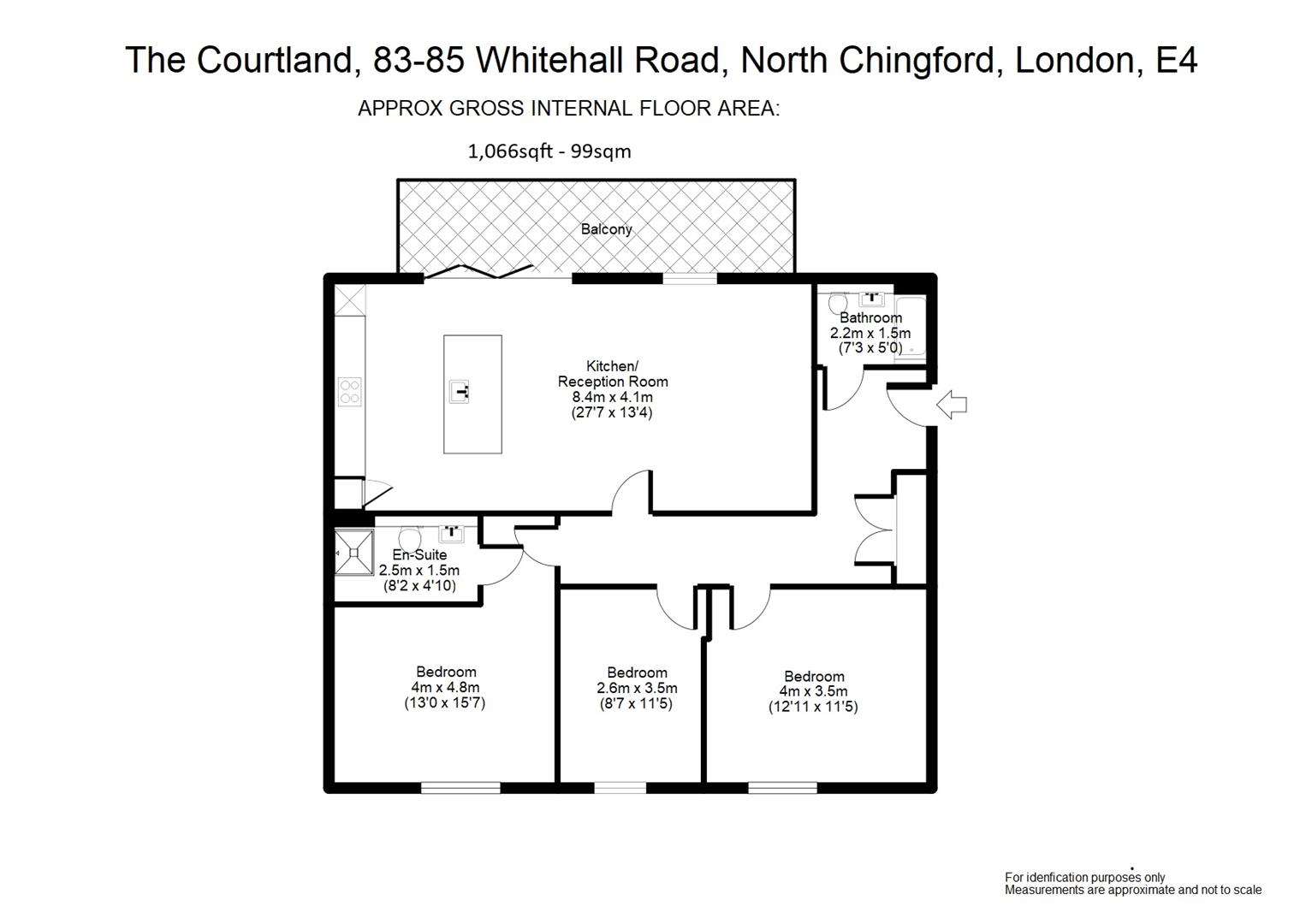 Flat 6, The Courtland