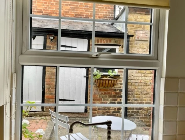 Courtyard and storage