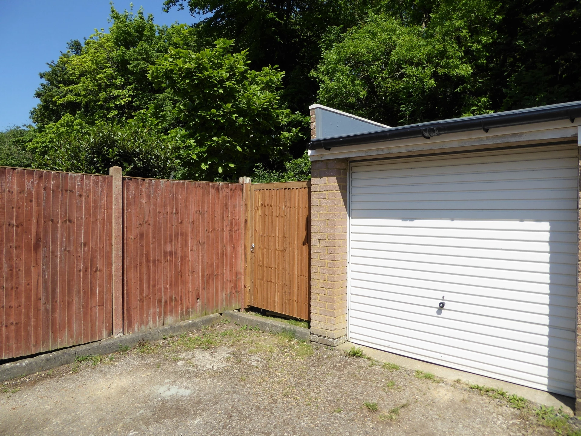 Garage and Side gate