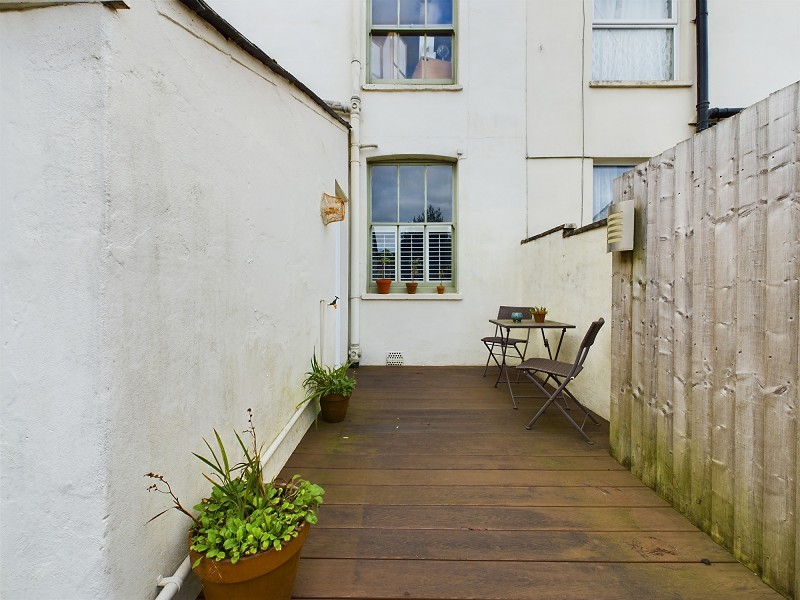 Decked Sitting Area