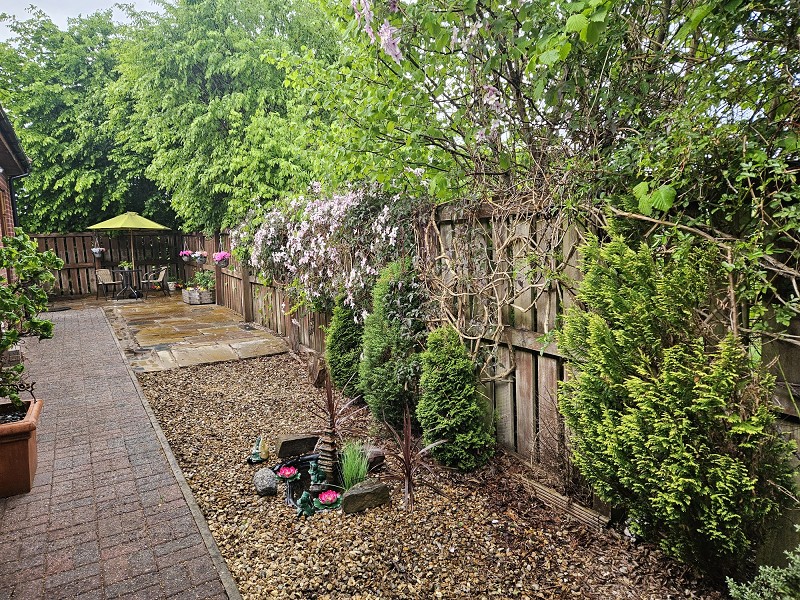 Paved Terrace/Rear Garden