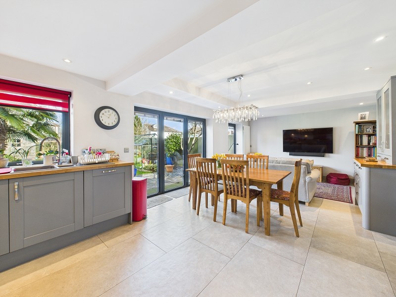 Kitchen/family/dining area