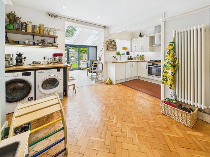 Kitchen and Family Room
