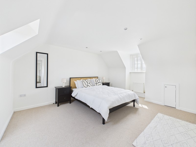 Master bedroom with en-suite shower room