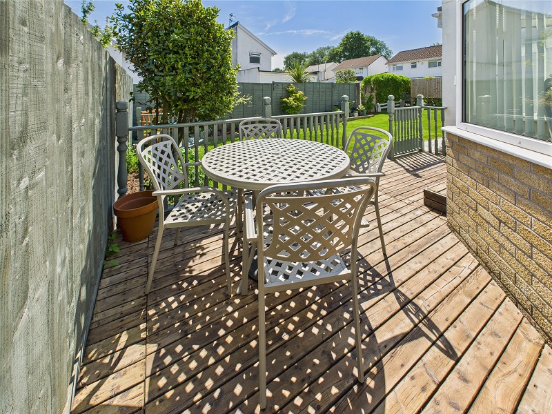Decked Sitting Area