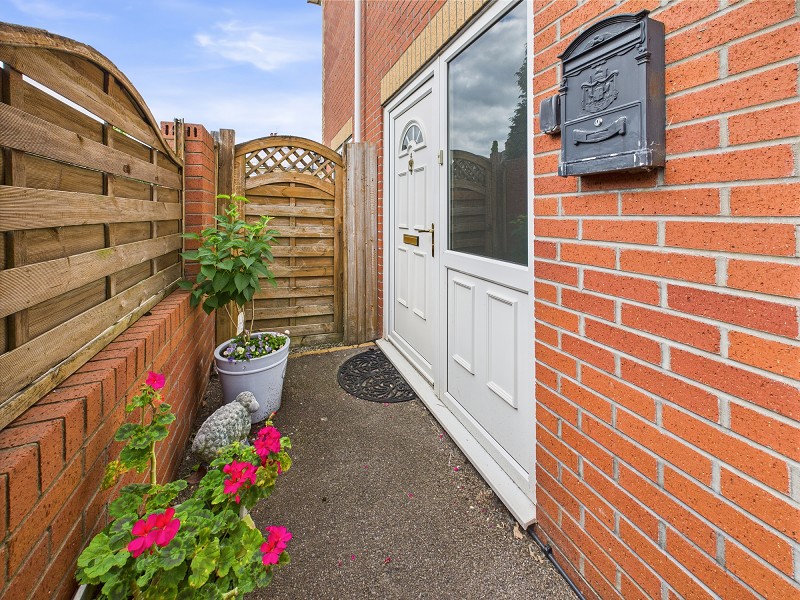 Entrance to property