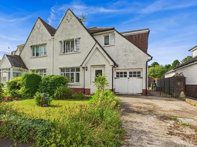 Driveway and garage