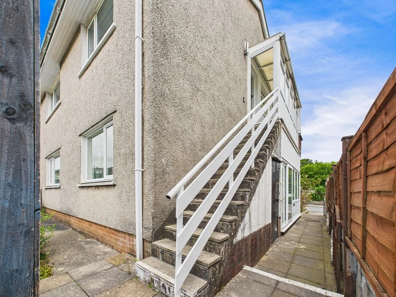 Entrance to property