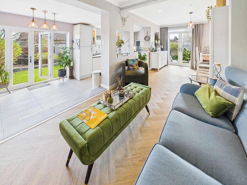 Family room/dining room