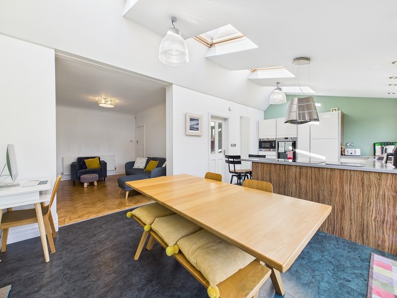 Kitchen/family/dining area