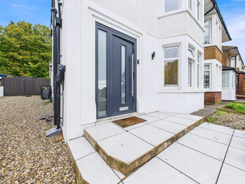 Entrance to property