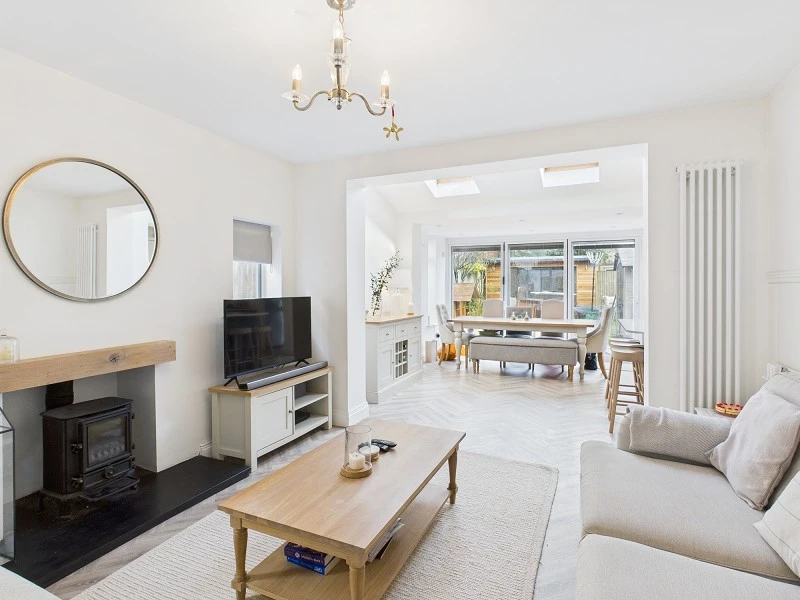 Family room/dining room