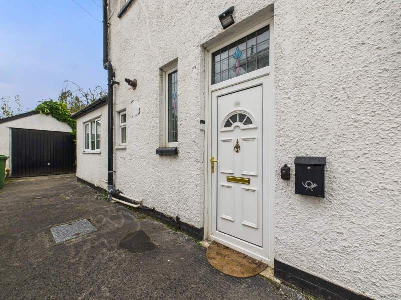 Entrance to property