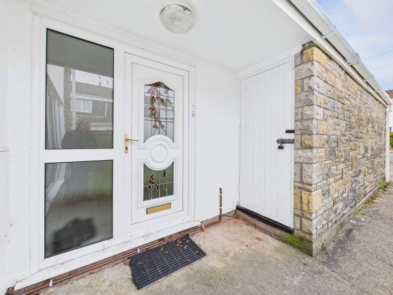 Entrance to property