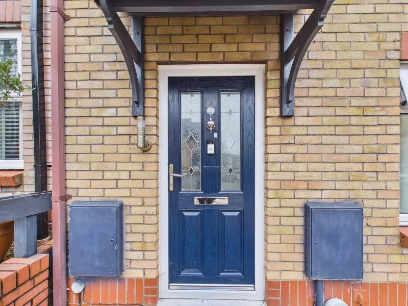 Entrance to property