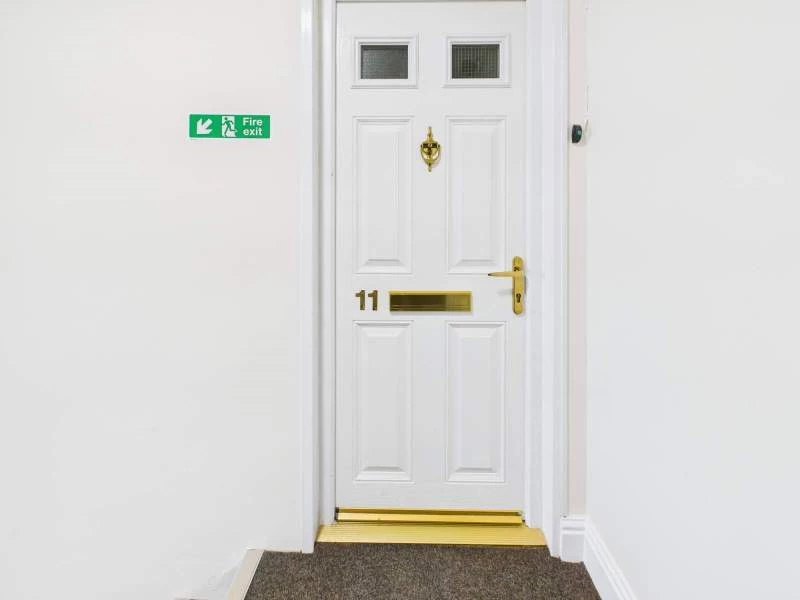 Entrance to property