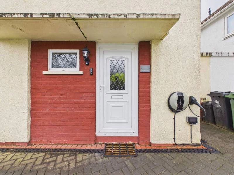 Entrance to property