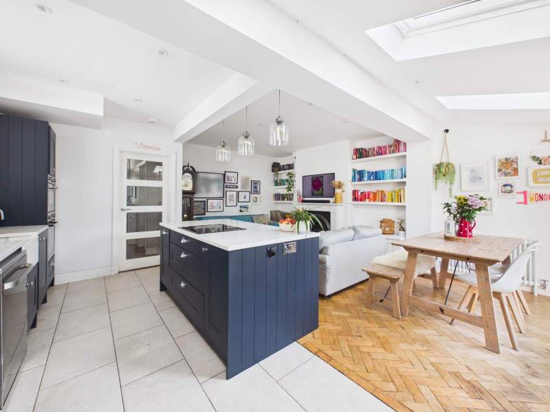 Kitchen/Living/Dining Room