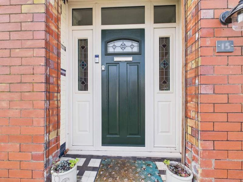 Entrance to property