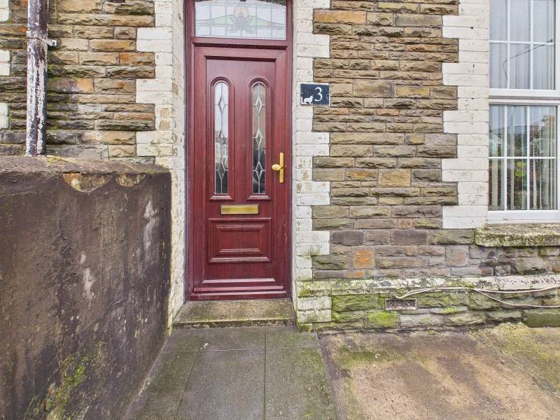 Entrance to property