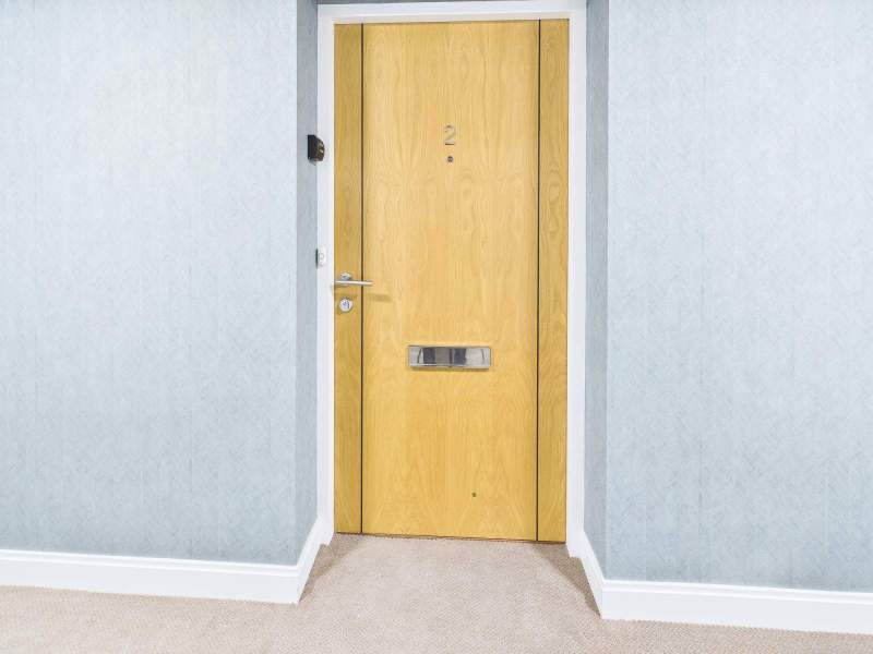 Entrance to property