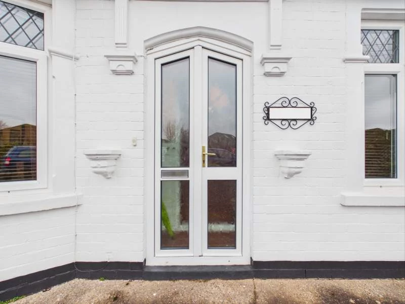 Entrance to property