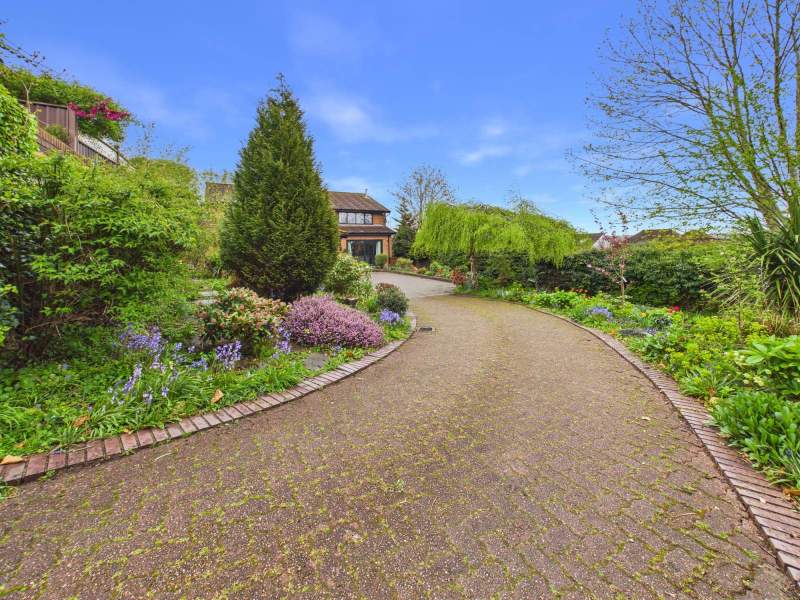 Driveway & Front Entrance