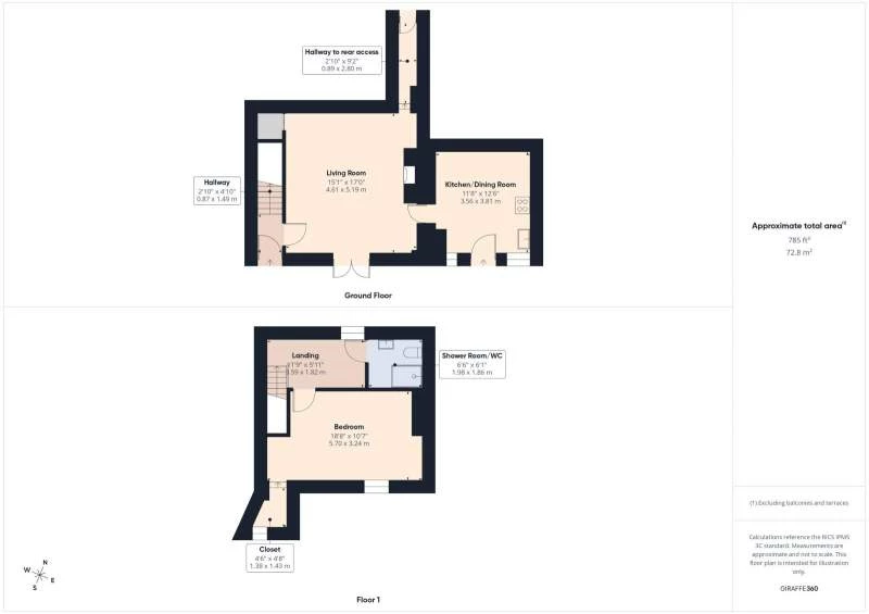 Floorplan Cottage 2