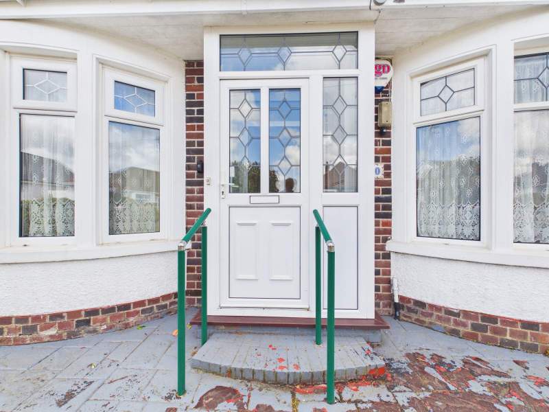 Entrance to property