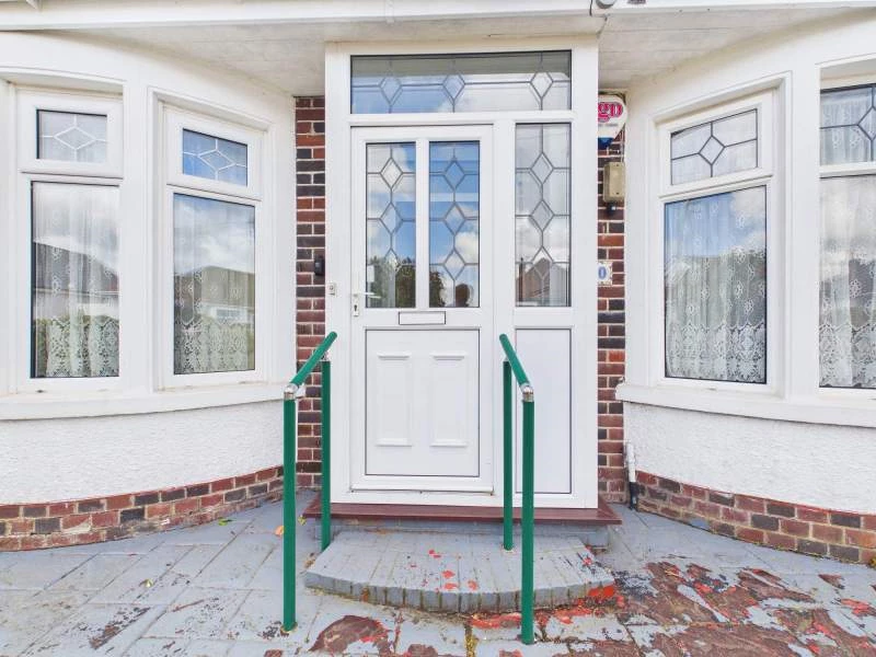 Entrance to property