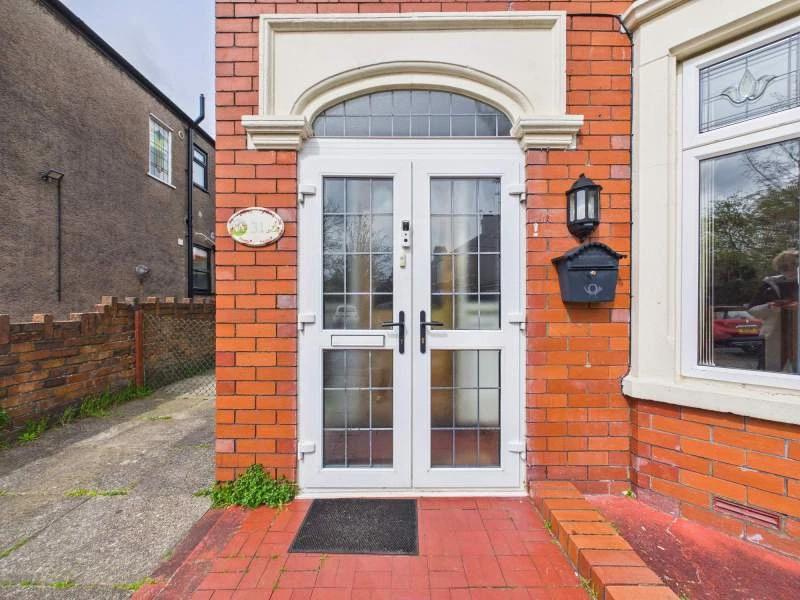 Entrance to property